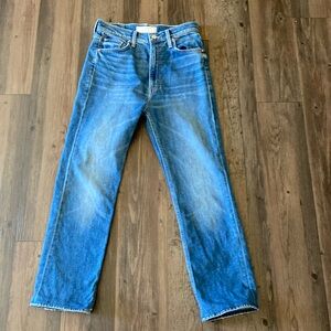 MOTHER Superior High Waisted Rider Skimp Cowboys Don’t Cry Size 28